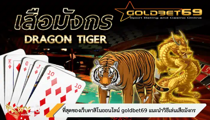 ที่สุดของเว็บคาสิโนออนไลน์ goldbet69 แนะนำวิธีเล่นเสือมังกร